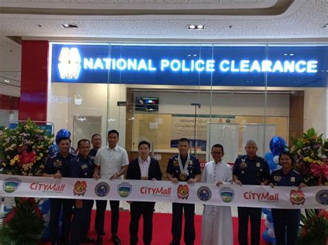 PNP launches National Police Clearance System in City Mall, Calamba.